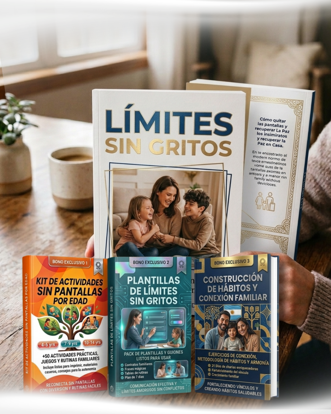 Límites sin Gritos: Cómo Quitar las Pantallas y Recuperar la Paz en Casa + Colección completa!